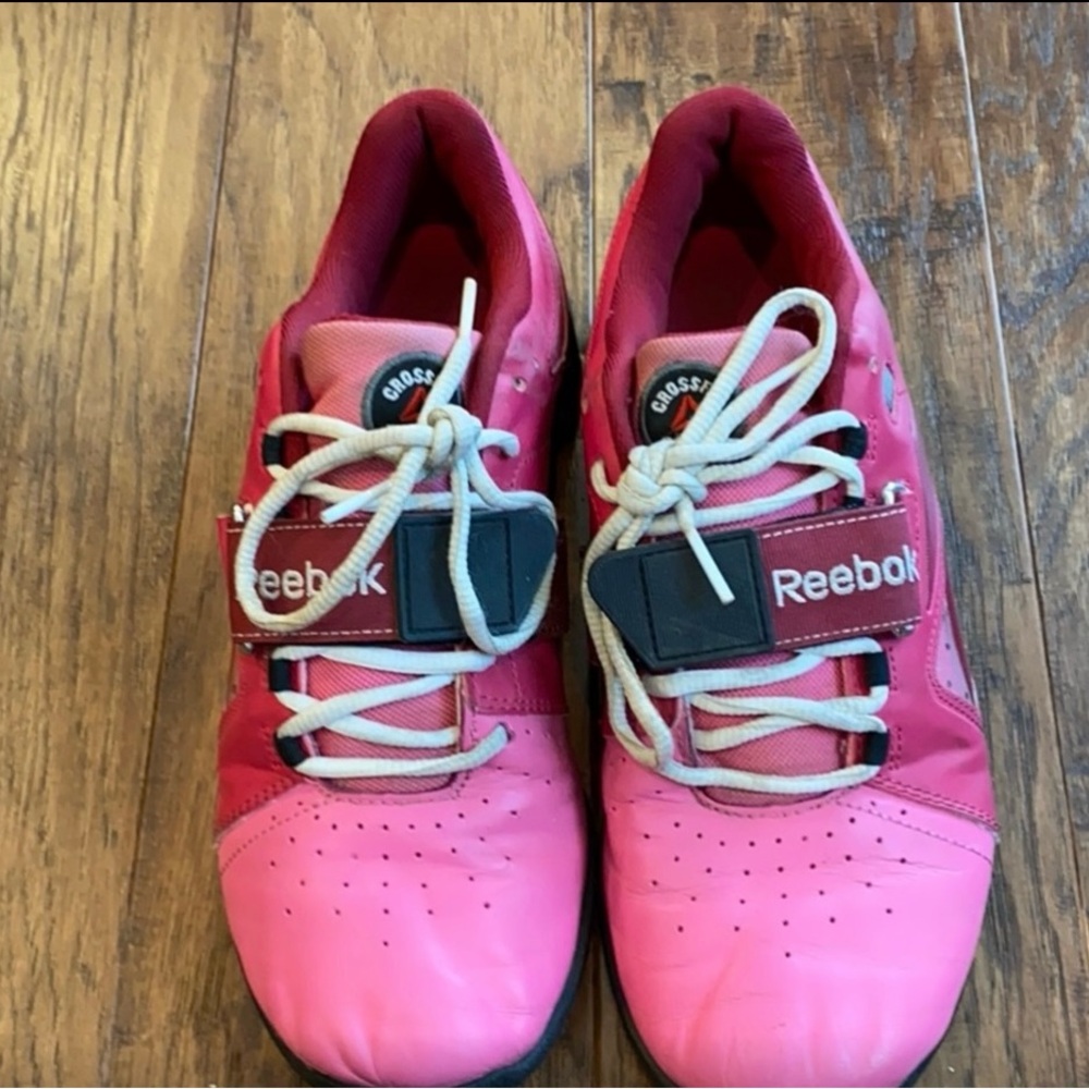 Reebok Pink Athletic Shoes